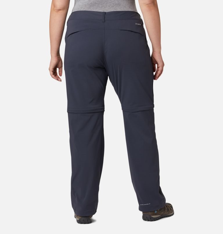 Women's Columbia Saturday Trail II Convertible Pants Navy | Plus Size CA-R605L